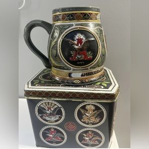 Anheuser-Busch NWT 1993 Historical A & Eagle Series BeerStein Mug 1890 CS218
